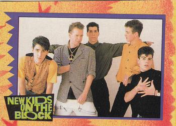 1989 Topps New Kids on the Block #80 Home Cooking! Front