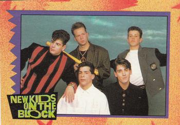 1989 Topps New Kids on the Block #86 New Kids Have Heart Front