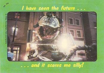 1986 Topps Little Shop of Horrors #39 I have seen the future ... and it / Puzzle Front