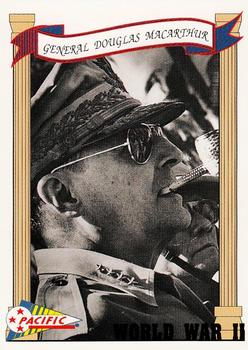 1992 Pacific The Story of World War II #41 Douglas MacArthur Front