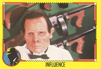 1990 O-Pee-Chee Dick Tracy Movie #10 Influence Front