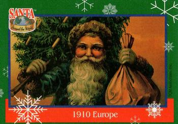 1995 TCM Santa Around the World: Santa & Snowflakes #45 1910 Europe Front