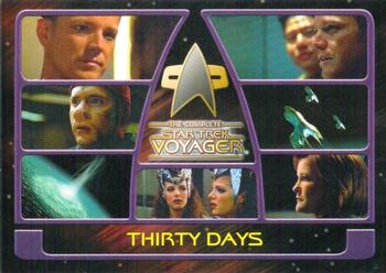 2002 Rittenhouse The Complete Star Trek: Voyager #109 Thirty Days Front