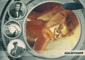 2002 Rittenhouse James Bond 40th Anniversary #10 Goldfinger (Jill Masterson) Front