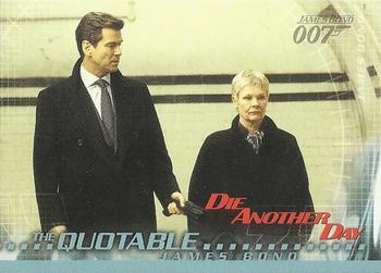 2002 Rittenhouse James Bond Die Another Day #75 