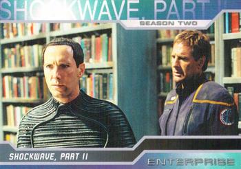 2003 Rittenhouse Star Trek Enterprise Season 2 #85 The Enterprise crew had proof that the Suliban Front