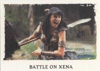 2004 Rittenhouse Xena Art & Images #49 (puzzle center right) - Battle On Xena Front