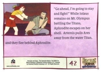 2005 Rittenhouse Xena and Hercules: The Animated Adventures #42 Iolaus Strikes a Blow Back