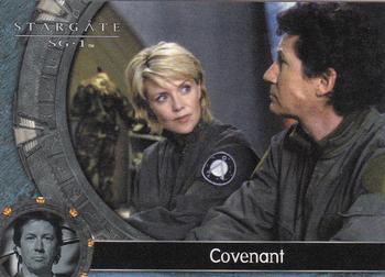 2006 Rittenhouse Stargate SG-1 Season 8 #27 Carter gives Colson the tour of both the SGC Front