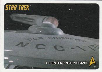 2009 Rittenhouse Star Trek: The Original Series Archives #330 The Enterprise NCC-1701 / Checklist Front