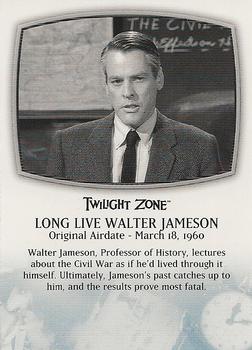 2009 Rittenhouse The Complete Twilight Zone (50th Anniversary) #16 Long Live Walter Jameson / The Mighty Casey Front
