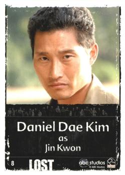 2010 Rittenhouse Lost Archives #8 Daniel Dae Kim as Jin Kwon Back