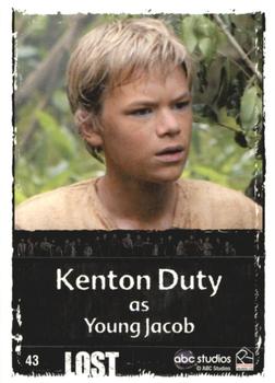 2010 Rittenhouse Lost Archives #43 Kenton Duty as Young Jacob Back