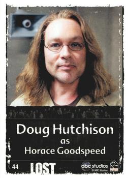 2010 Rittenhouse Lost Archives #44 Doug Hutchison as Horace Goodspeed Back