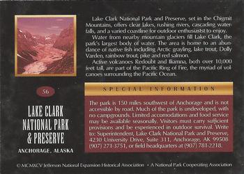 1995 National Parks Collection 1st Edition #56 Lake Clark Back