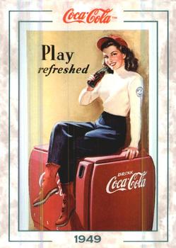 1994 Collect-A-Card Coca-Cola Collection Series 2 #120 Original art -1949 Front