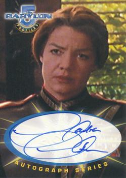 1999 SkyBox Babylon 5: Profiles - Sleeping in Light Autographs #SA2 Claudia Christian Front