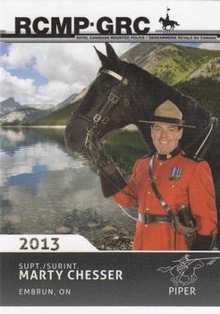 2013 RCMP Musical Ride #NNO Marty Chesser Front