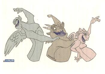 1996 SkyBox Hunchback of Notre Dame - Iron-Ons (Hobby Only) #4 Gargoyles Front