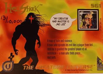 1993 Dynamic The Creator's Universe - Jae Lee Serigraph #SG1 Hellshock Back
