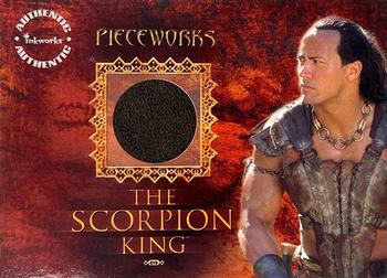 2002 Inkworks The Scorpion King - Pieceworks #PW1 Dwayne 