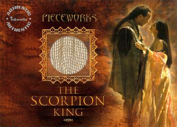 2002 Inkworks The Scorpion King - Pieceworks #PW2 Kelly Hu as Cassandra Front