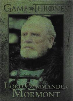 2012 Rittenhouse Game of Thrones Season 1 - Foil #54 Lord Commander Mormont Front