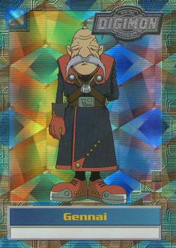 2000 Upper Deck Digimon Series 2 - Silver Foil #2of32 Gennai Front