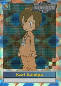 2000 Upper Deck Digimon Series 2 - Silver Foil #3of32 Kari Kamiya Front