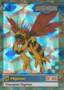 2000 Upper Deck Digimon Series 2 - Silver Foil #8of32 66  Flymon Front