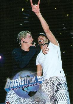 2000 Winterland Backstreet Boys Black and Blue #24 First thing A.J. notices in a woman are her.. Front