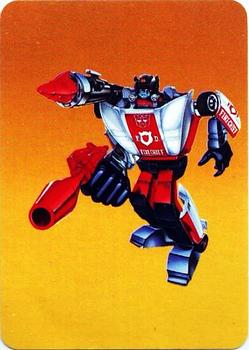 1985 Hasbro Transformers #13 Red Alert Front
