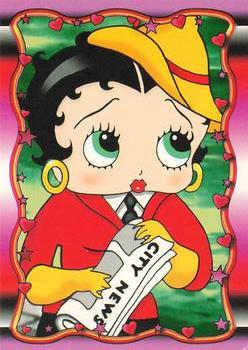 1995 Krome Betty Boop Series One - Premier Edition #103 I'll read the newspaper on my way t Front