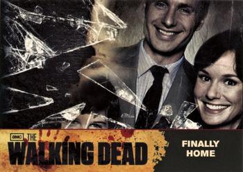 2011 Cryptozoic The Walking Dead Season 1 #16 Finally Home Front