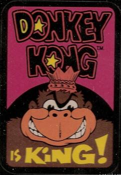 1982 Topps Donkey Kong Stickers #27 Donkey Kong Is King! Front