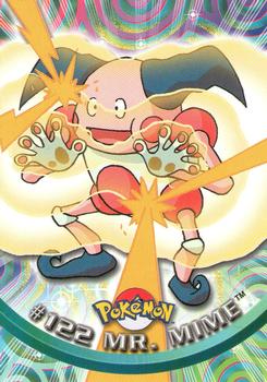 2000 Topps Pokemon TV Animation Edition Series 3 #122 Mr. Mime Front