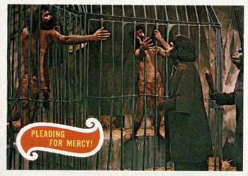 1969 Topps Planet of the Apes #20 Pleading for Mercy! Front