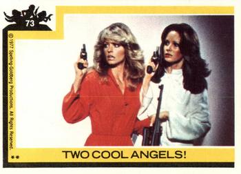 1977 Topps Charlie's Angels #73 Two Cool Angels! Front