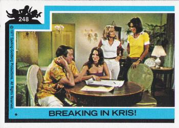 1977 Topps Charlie's Angels #248 Breaking in Kris! Front