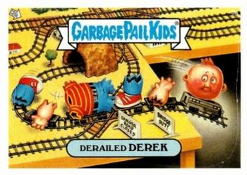 2003 Topps Garbage Pail Kids All-New Series 1 #8a Derailed Derek Front