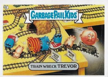 2003 Topps Garbage Pail Kids All-New Series 1 #8b Train Wreck Trevor Front
