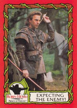 1991 Topps Robin Hood: Prince of Thieves (88) #47 Expecting the Enemy! Front