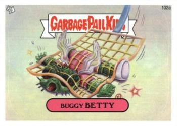 2013 Garbage Pail Kids Brand New Series 2 #102a Buggy Betty Front