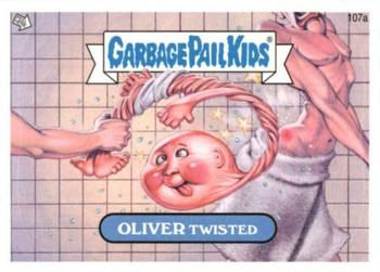 2013 Garbage Pail Kids Brand New Series 2 #107a Oliver Twisted Front