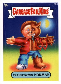 2014 Topps Garbage Pail Kids Series 1 #48b Transformin' Norman Front