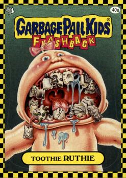 2010 Topps Garbage Pail Kids Flashback Series 1 #40a Toothie Ruthie Front