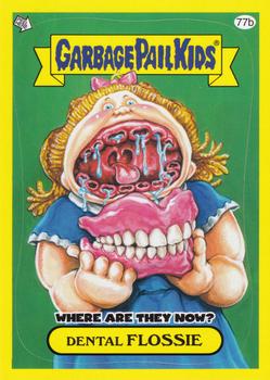 2011 Topps Garbage Pail Kids Flashback Series 3 #77b Dental Flossie Front