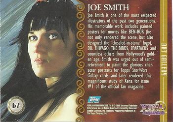 1998 Topps Xena: Warrior Princess #67 Joe Smith Back