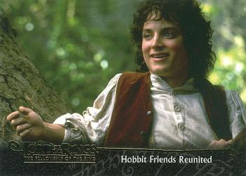 2001 Topps Lord of the Rings: The Fellowship of the Ring #33 Hobbit Friends Reunited Front