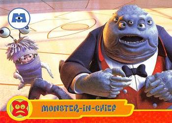 2001 Topps Monsters, Inc. #34 Monster-in-Chief Front